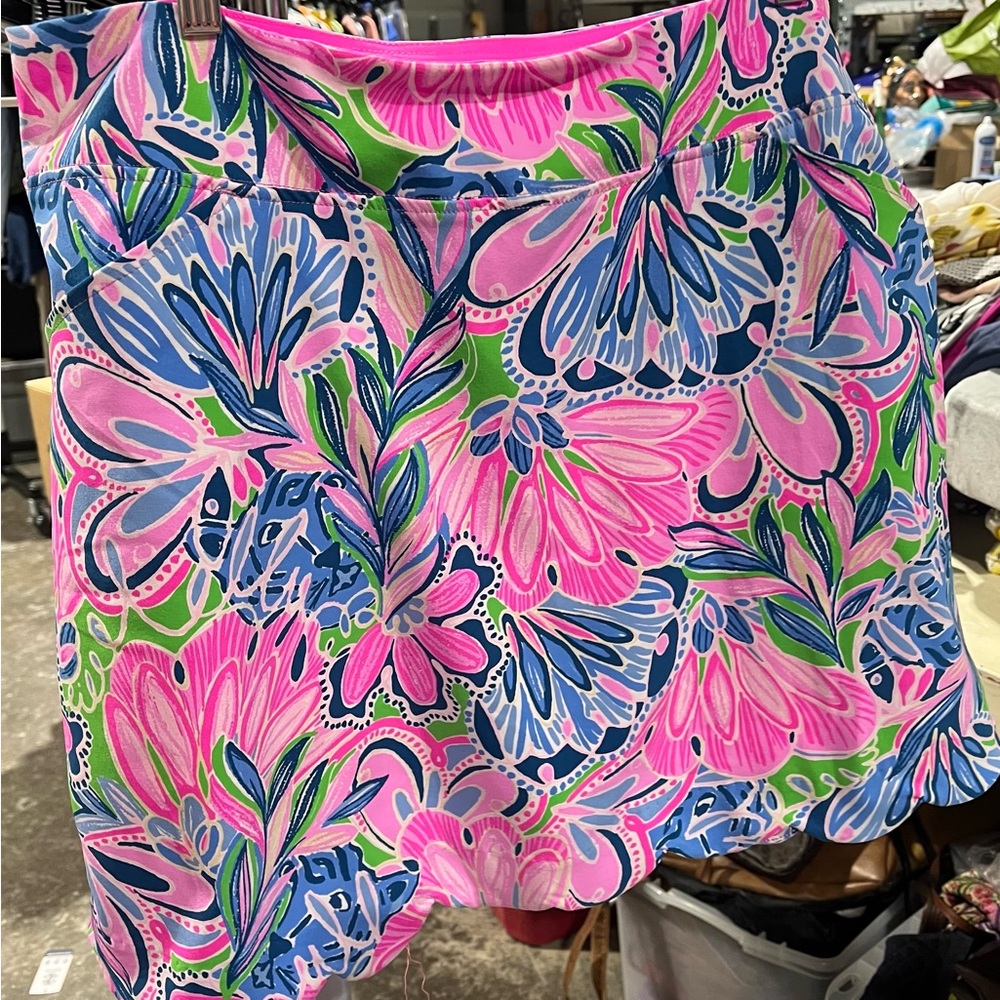 Lily Pulitzer Vibrant Floral Skirt